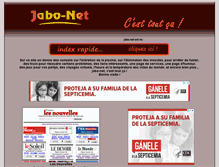 Tablet Screenshot of jabo-net.com